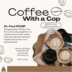 St. Paul RCMP – Coffee With a Cop